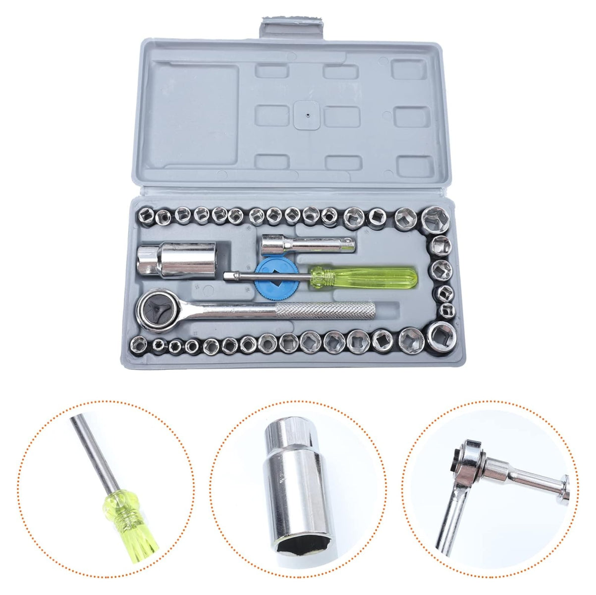 Kit 40pcs Juego De Raches Copas Carro